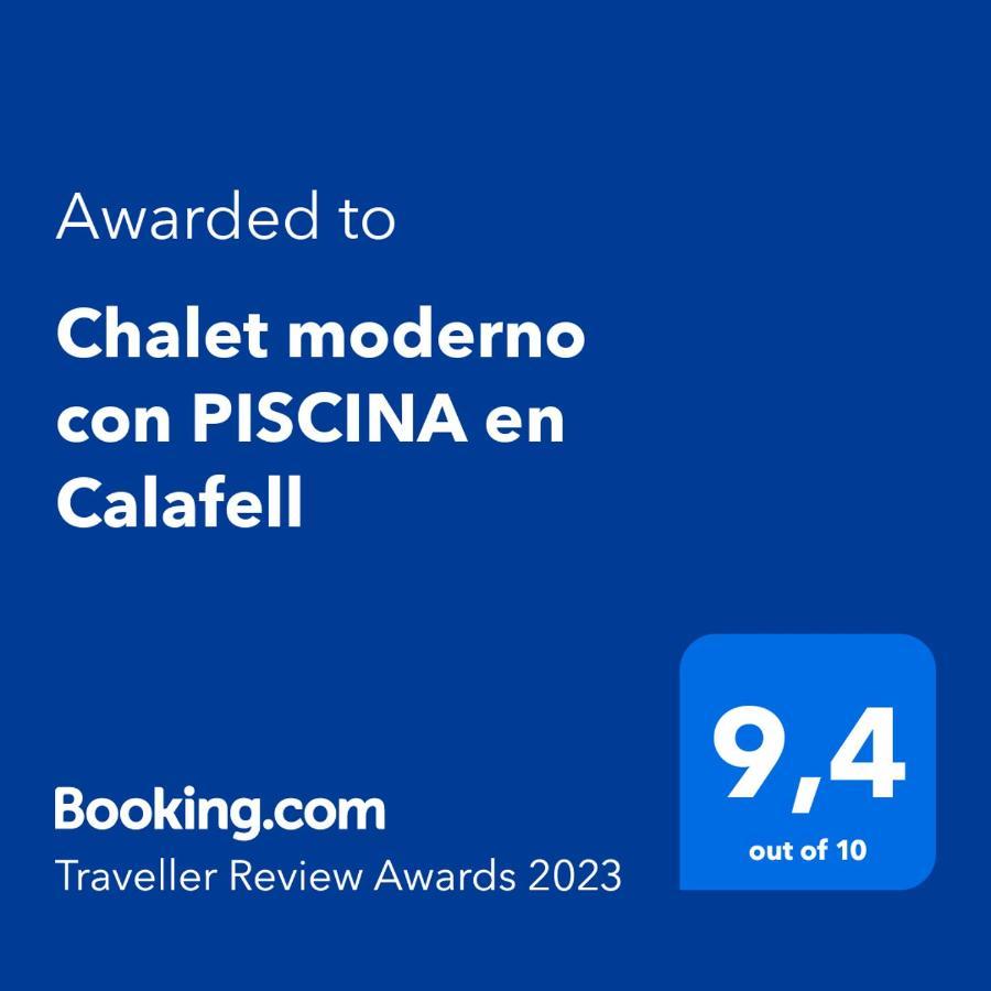 Chalet Moderno Con Piscina En Calafell Vila Exterior foto